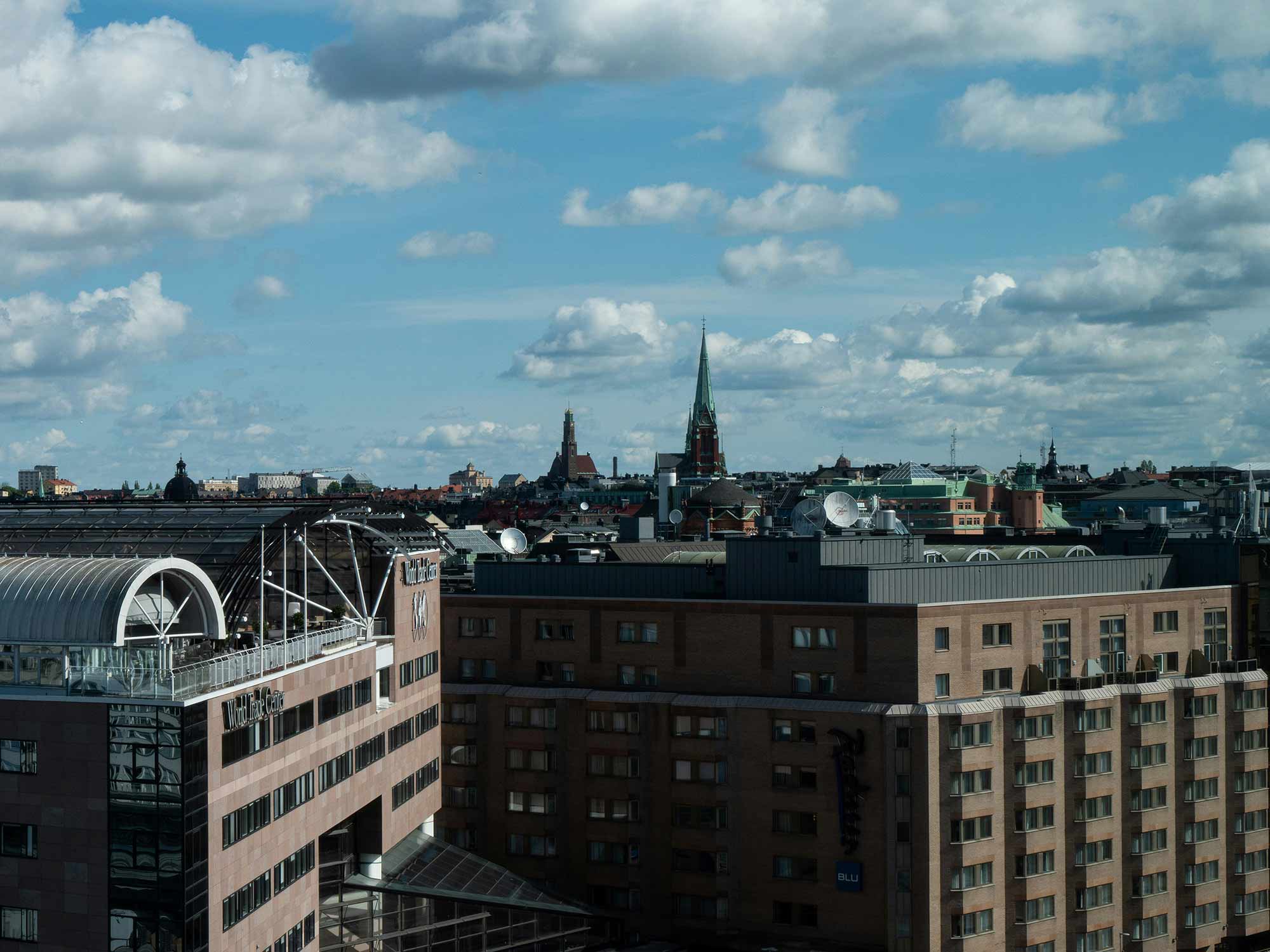 Stockholm skyline