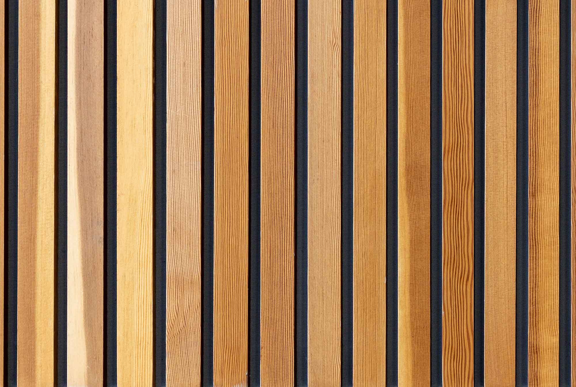 ribbvägg, akustikpanel, träpanel