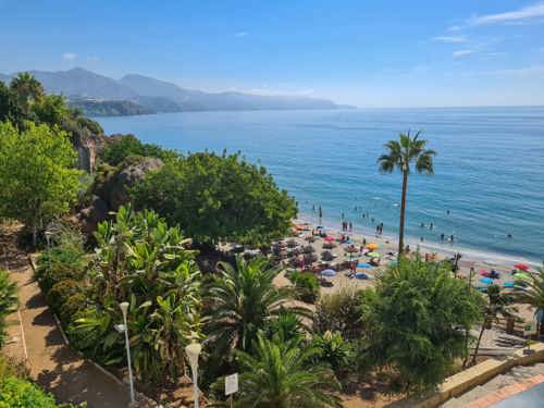 badplats i spanien