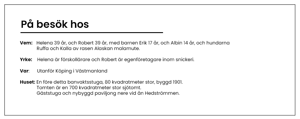 På besök hos