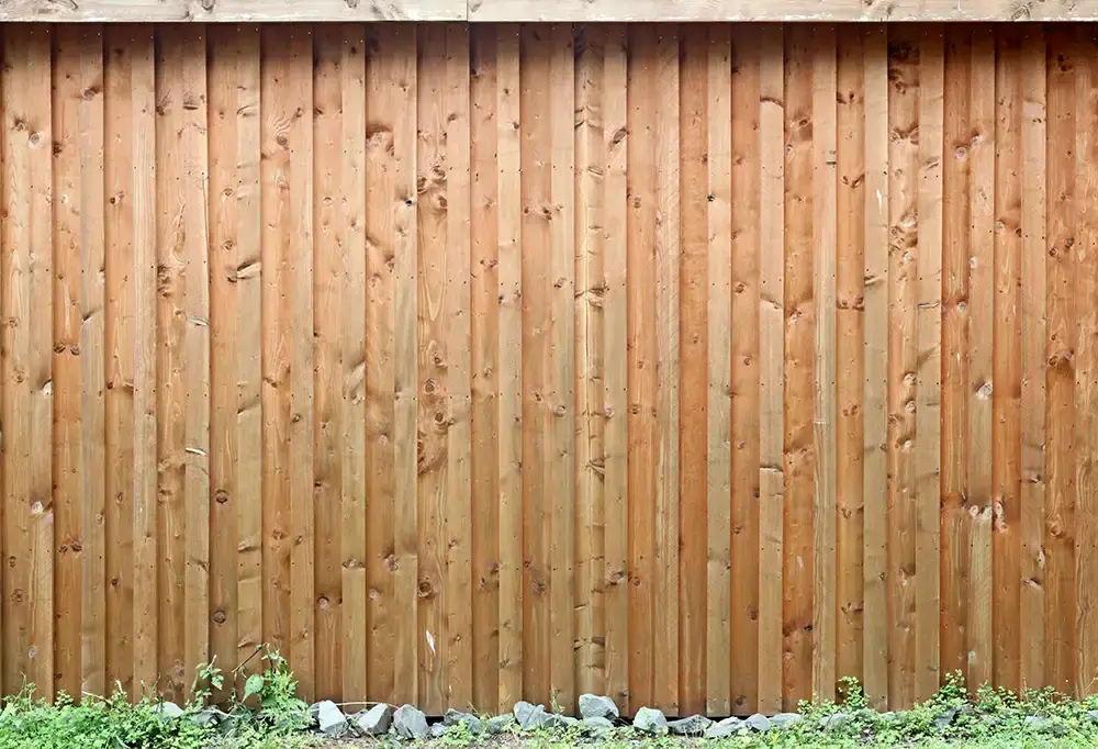 stabila plank som insynsskydd, tätt plank som staket