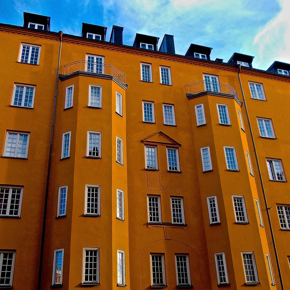 bostadsrättshus i sverige
