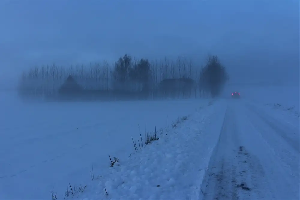 snöstorm klimatförändringar